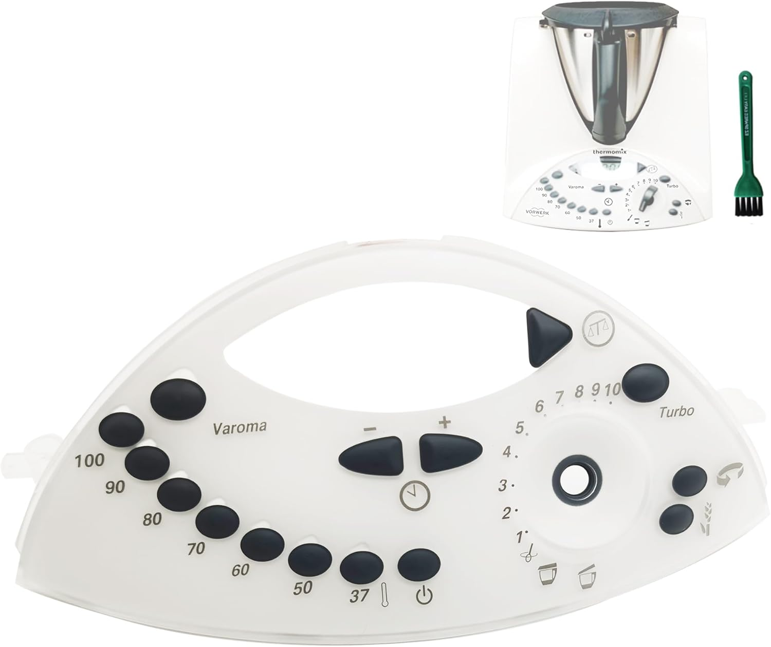 EZ SPARES Control Panel Compatible with Tm31-Keyboard Front Cover Mask | Touchscreen Compatible | Precision Fit for TM31 Model | Durable Panel Assembly image number 2