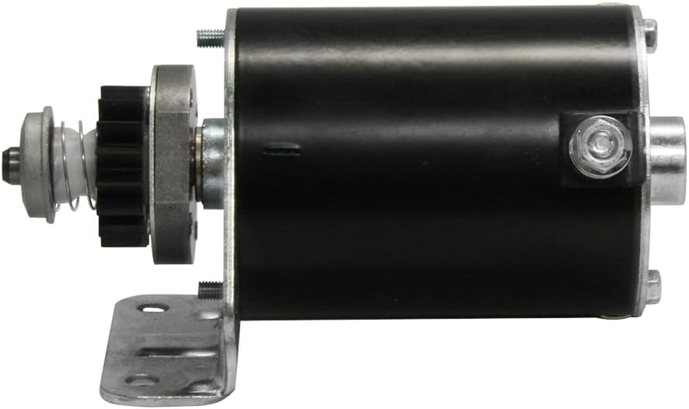 16 Teeth Briggs and Stratton 5742N Starter Motor Replacement for Briggs 391423 390838 497594 497595 392749 435303 393499 394805 7-22 HP 5742 /John Deere AM122337, AM37352, AM39137 image number 3