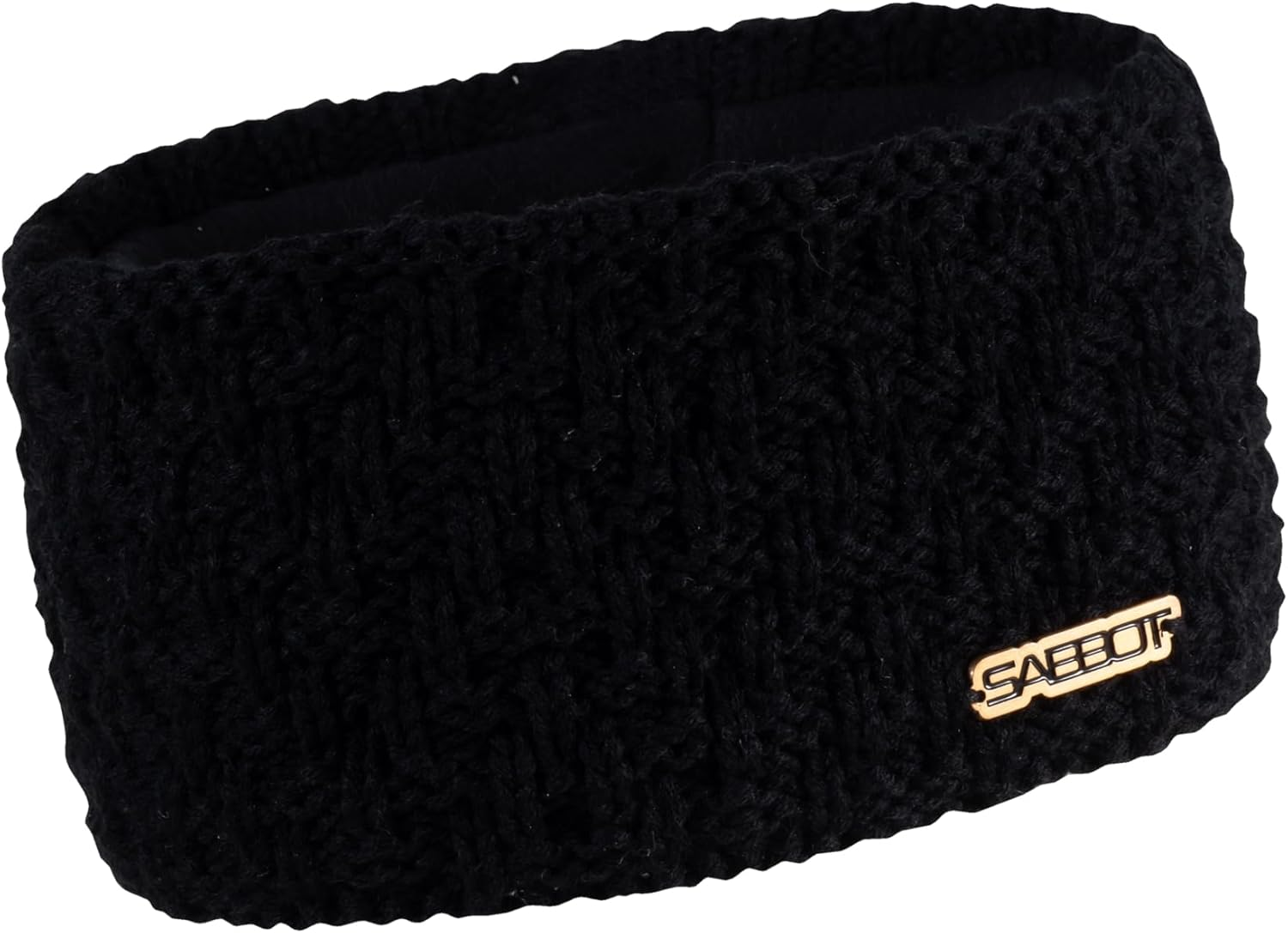 SABBOT Women'S Winter Headband Headband Women'S Wide with Fleece Hair Band Woman Ear Warmers Gift for Women (White)