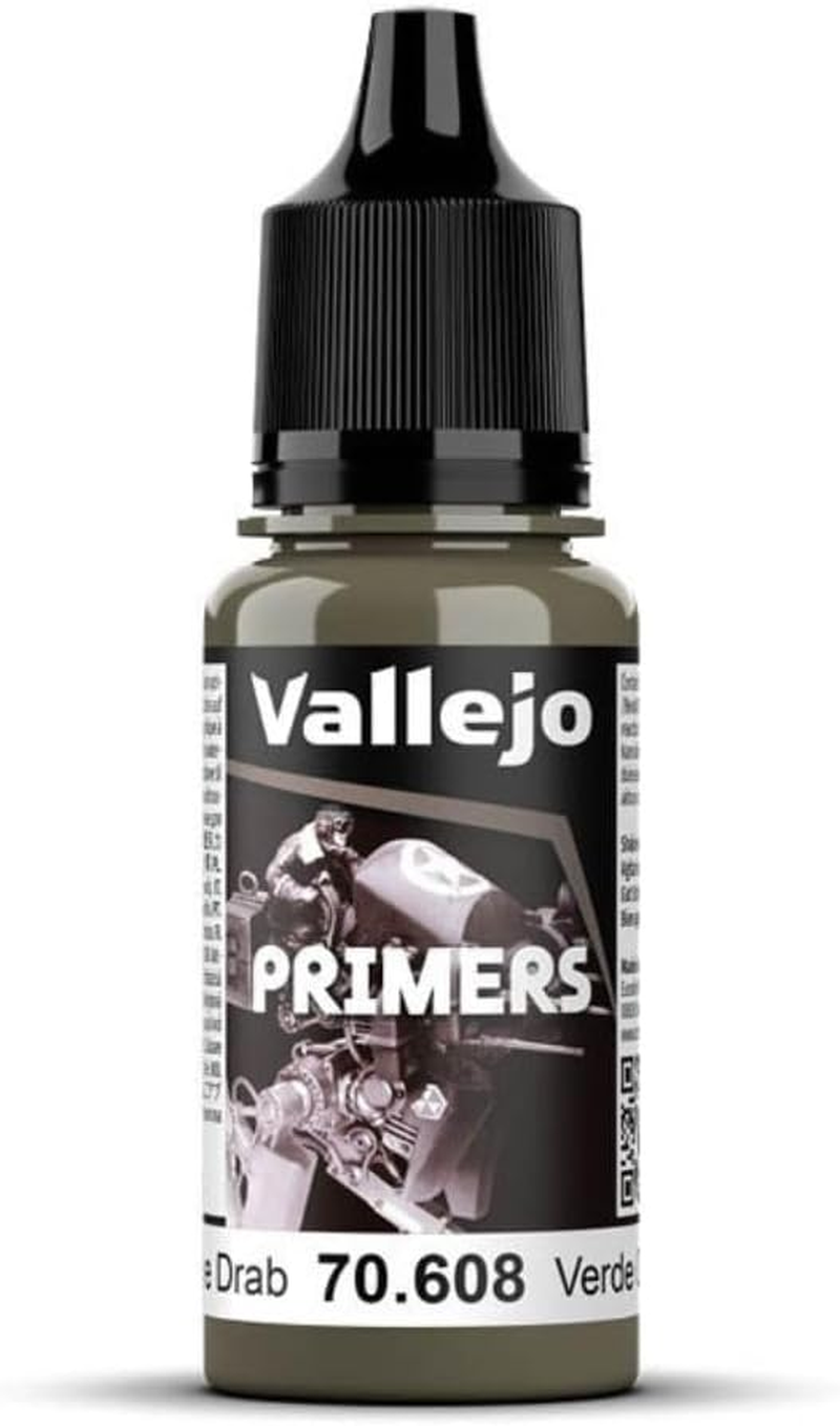 Vallejo Vallejo Surface Primer US Olive Drab 17 Ml Miniatures image number 1
