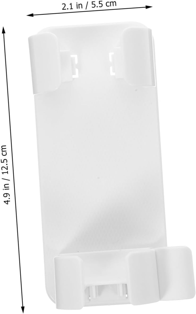 Wall Mount Hair Tool Organizer Plastic Hair Dryer Holder Iron Rack for Home Salon Bathroom Storage Neat Styling Tool Organizer for Spaces image number 1