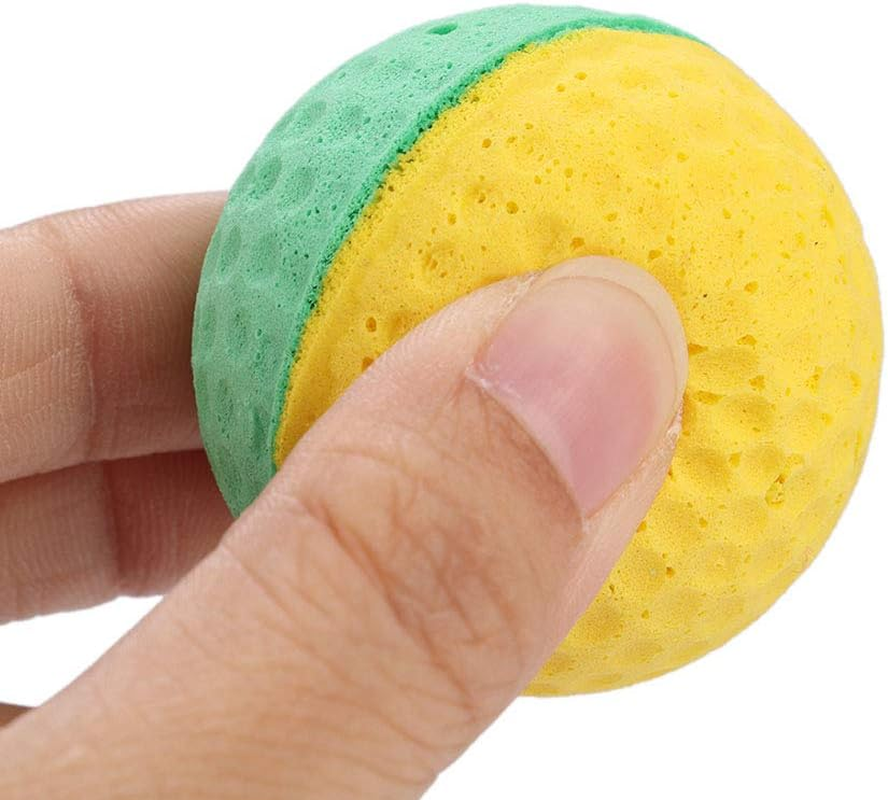 Haofy 10Pcs Cat Latex Balls Toys, Cat Interactive Foam Balls Set, for Scratching Play Fun Exerciser, with Colorful Teaser Toy Tubes & Tunnels image number 3