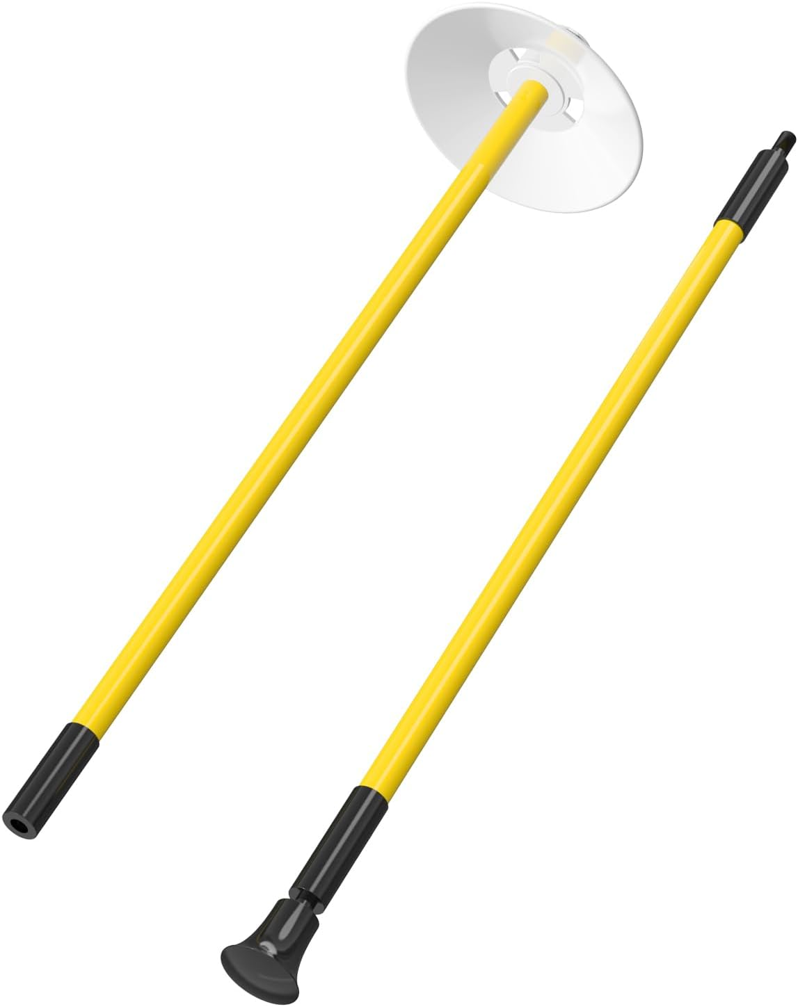 KINGTOP Golf Flagstick, Practice Putting Green Flag Stick for Yard, Golf Pole Pin Flagpole, Portable 2-Section Design, All 3 Feet