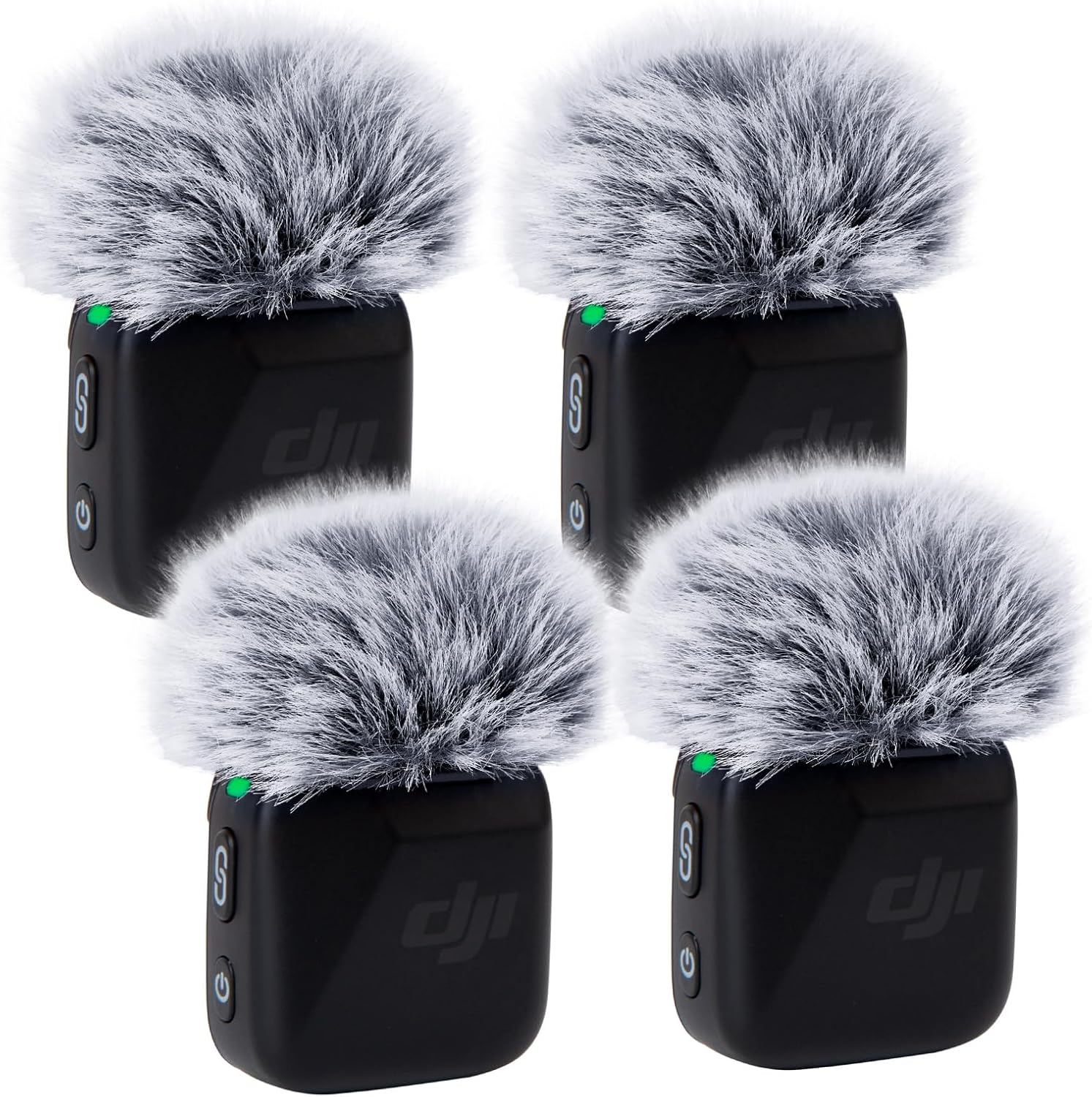 YOUSHARES Mic Holder for DJI Mic Mini, Handheld Interview Microphone Stand for DJI Mini Mic, Handle Adapter for Wireless Lavalier Microphone for Live Streaming, Vlogging, Etc