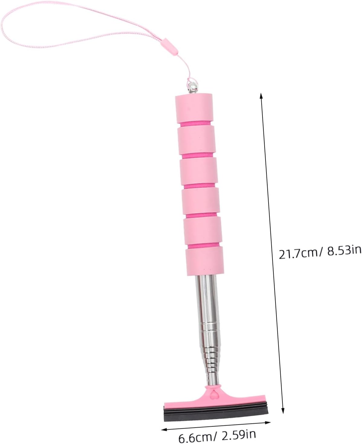 BESTOYARD Car Mirror Squeegee 3Pcs Retractable Mini Windshield Cleaner Tool Set for Automotive Glass Cleaning and Rearview Mirror Care, Portable Door and Window Wiper Kit image number 5