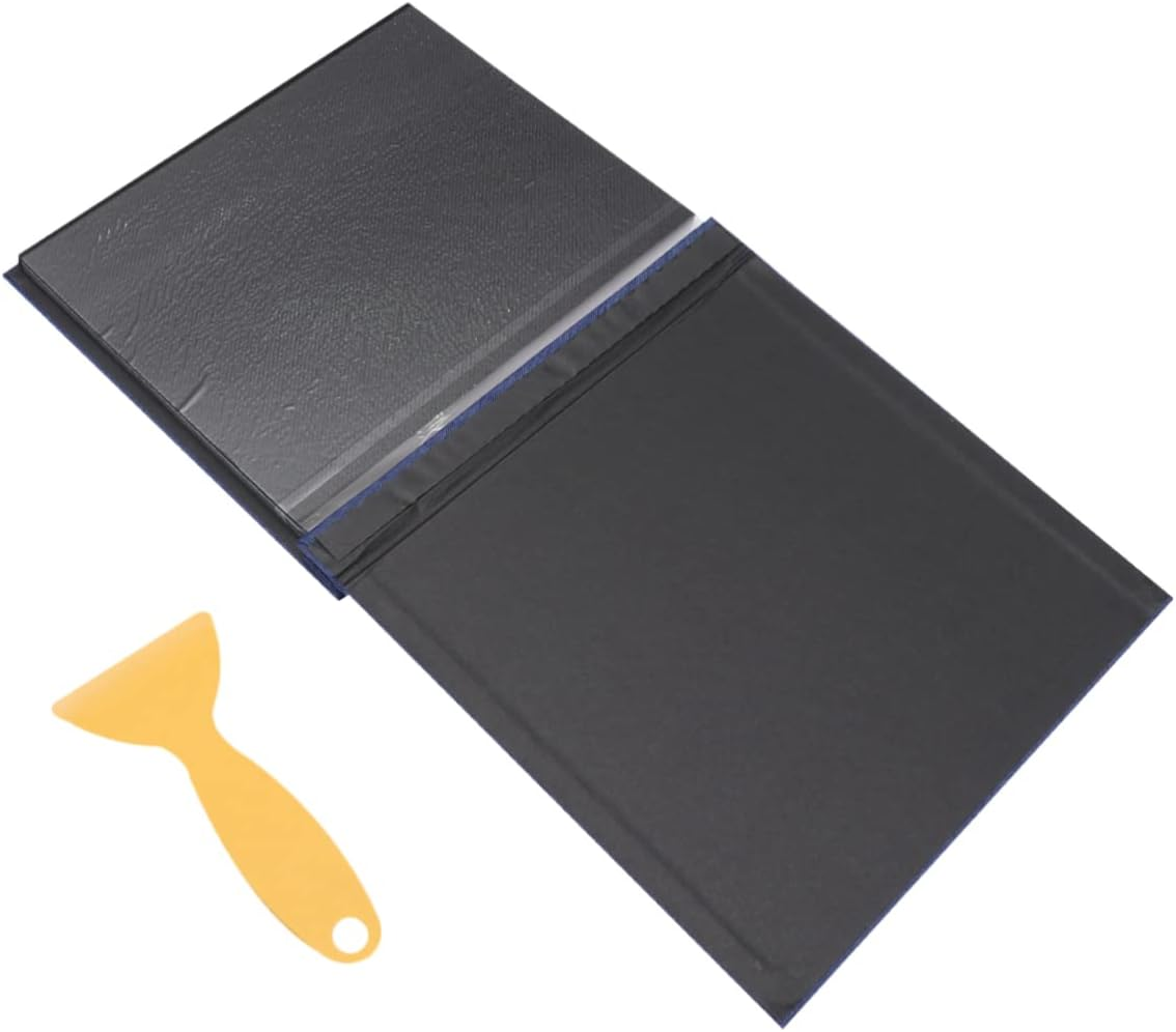 1Pc Retro Photo Album Book Large Capacity Self Adhesive Scrapbook for DIY Memories for Weddings Birthdays and Graduations Handmade with Thick Cardboard image number 4