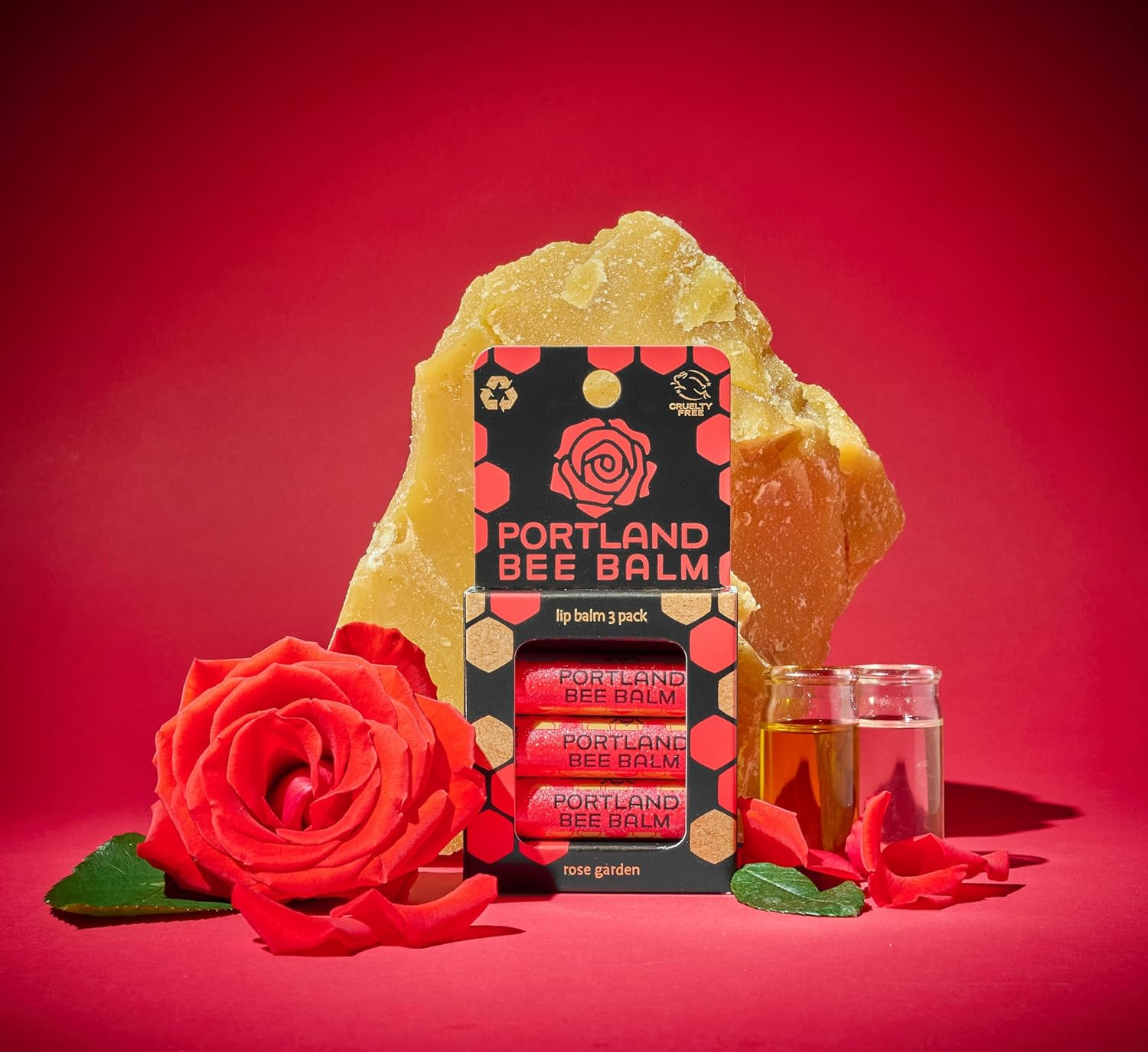 Portland Bee Balm - Rose Garden 3-Pack image number 4