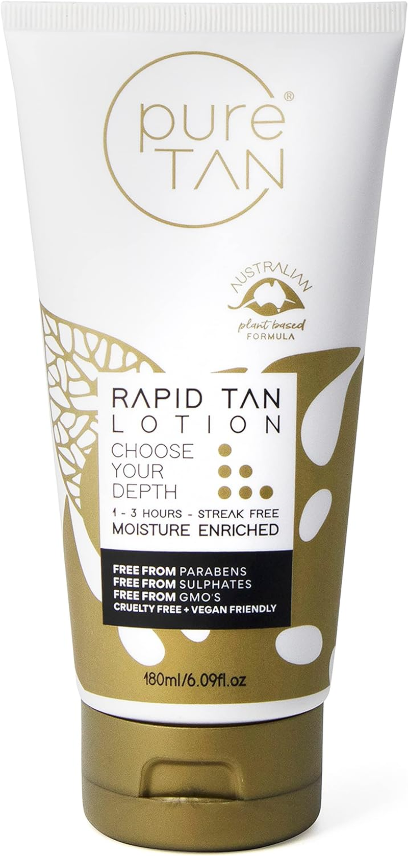 PURETAN Rapid Tan Lotion 180 Ml image number 1