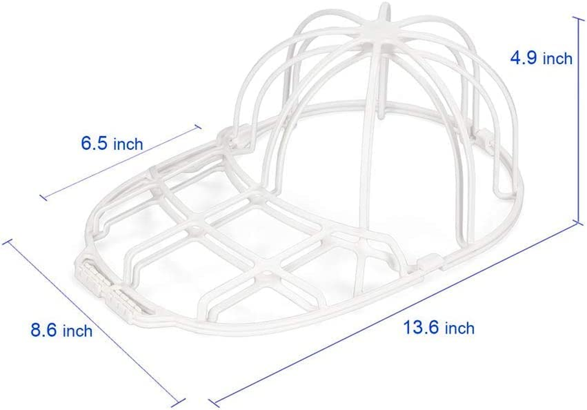Hat Washer for Washing Machine,Cap Washer,Baseball Cap Washers,Baseball Hat Cleaner/Cleaning Protector,Ball Cap Washing Frame Cage Hat Washing Holder,Ball Cap Shaper image number 5