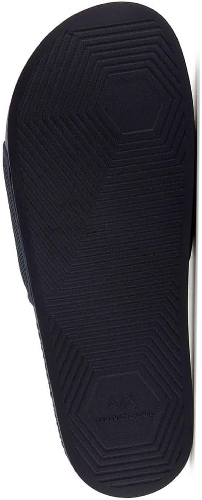 Armani Exchange Men'S Mykonos 3D Printed Logo Slide Sandal