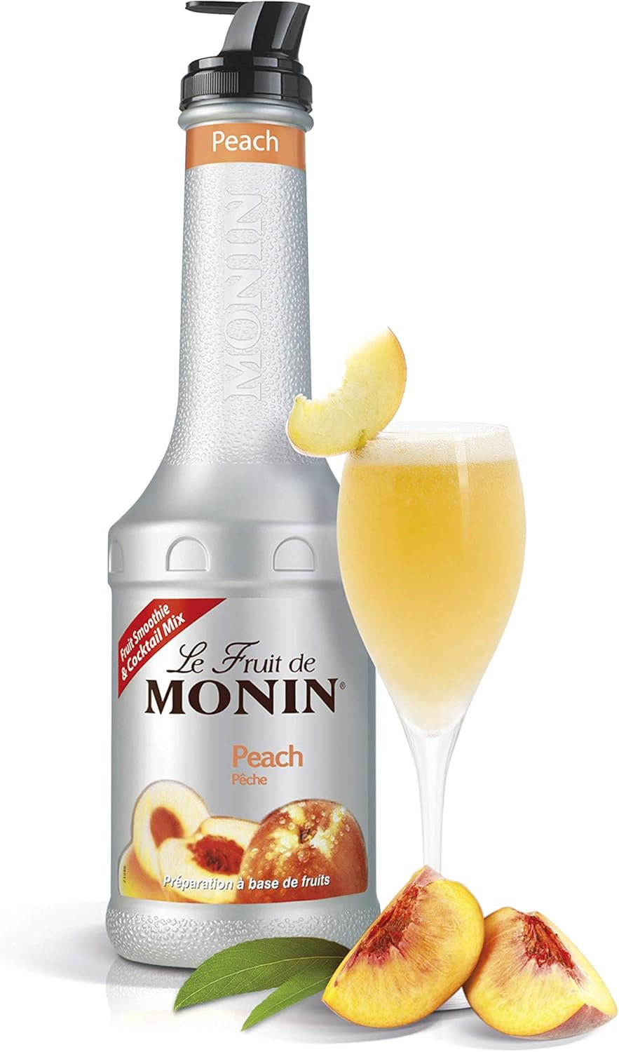 Monin Peach Puree 1L image number 1