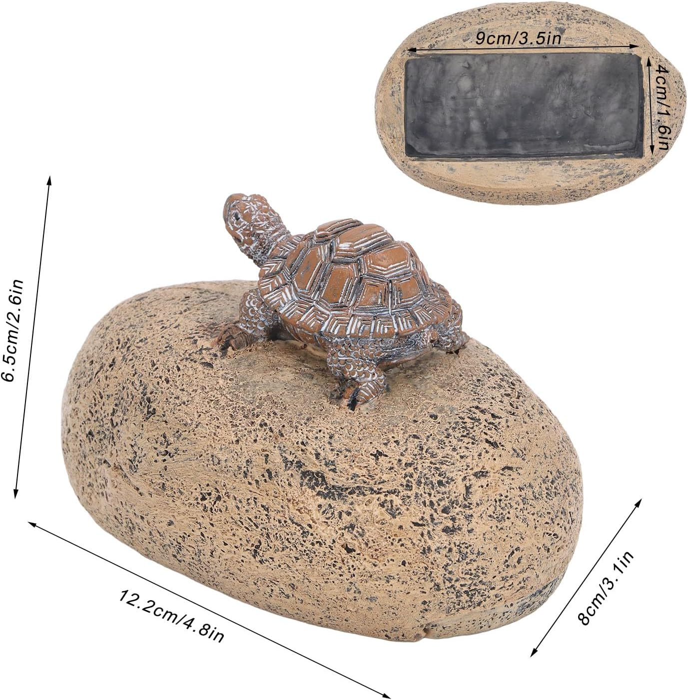 Key Rock Hiders Outside, Fake Rock Key Hider Decoration, Waterproof & Safe for Holds Spare Keys, Hide a Key Fake Rock Outdoor, Key Hiders Safe Storage Lock Box