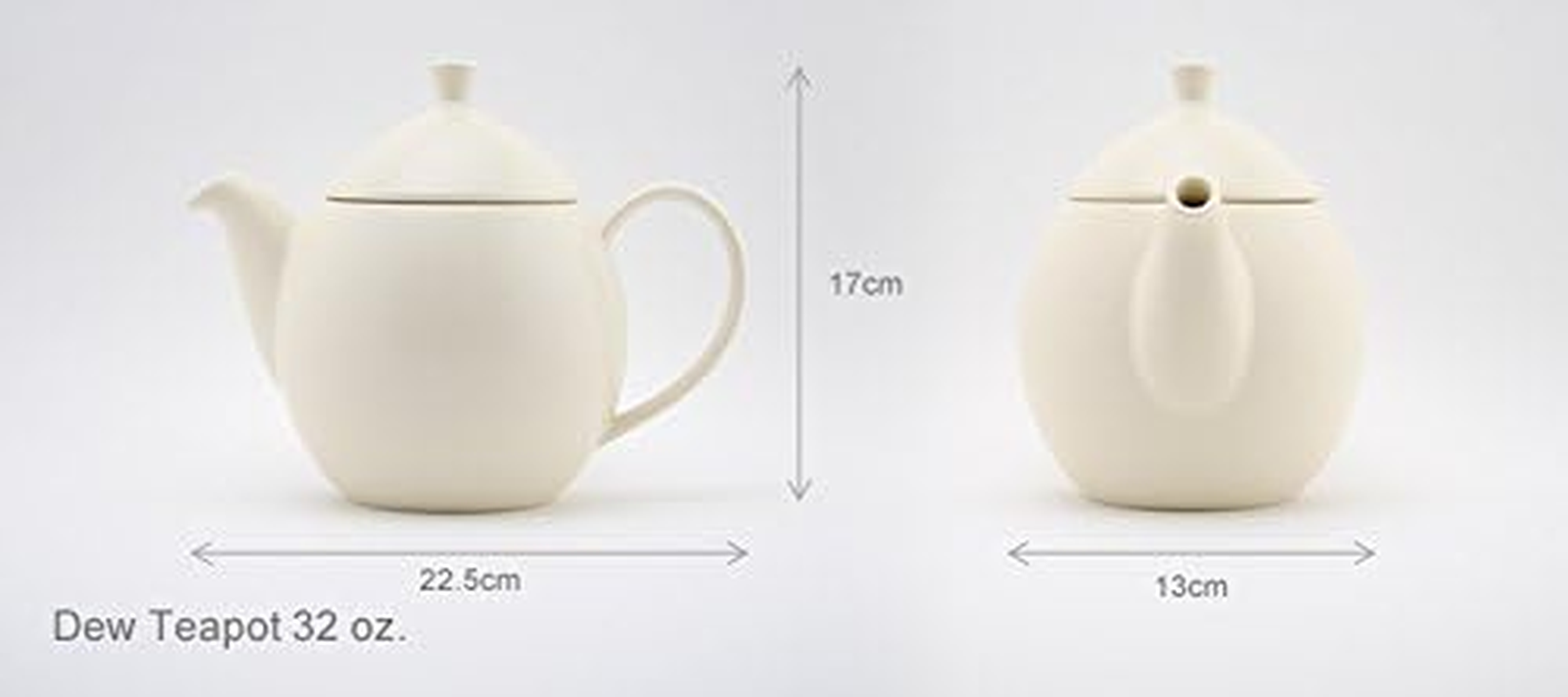 FORLIFE Dew Teapot with Basket Infuser, Minty Aqua, 32 Oz/946Ml image number 2