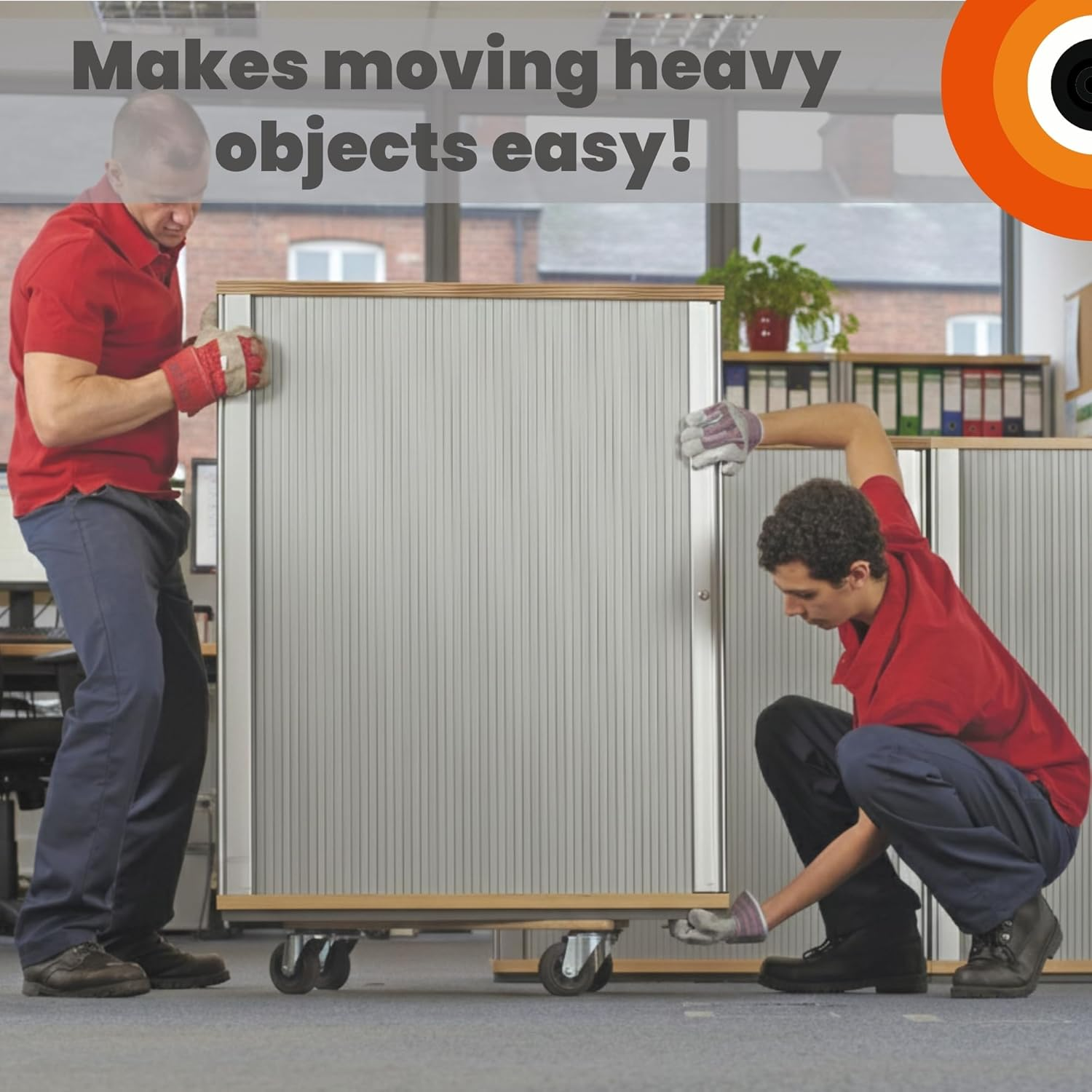 Move-It Platform Dolly with Grip Pads, Heavy-Duty Anti-Slip Transport Roller Trolley for Moving Furniture & Equipment, 180Kg Load Capacity, Wooden (45 X 30Cm) image number 6