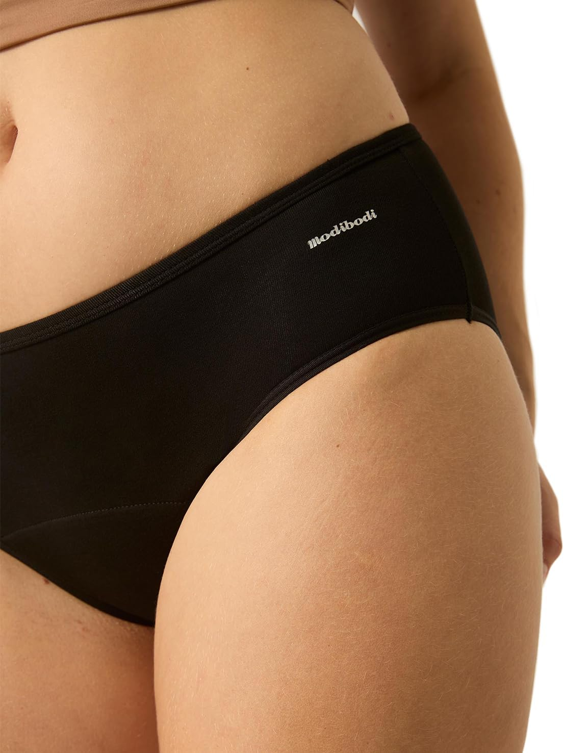 Modibodi Period Pants - Basic Mid-Rise Brief - Women'S Underwear - Moderate Flow 30ML image number 3