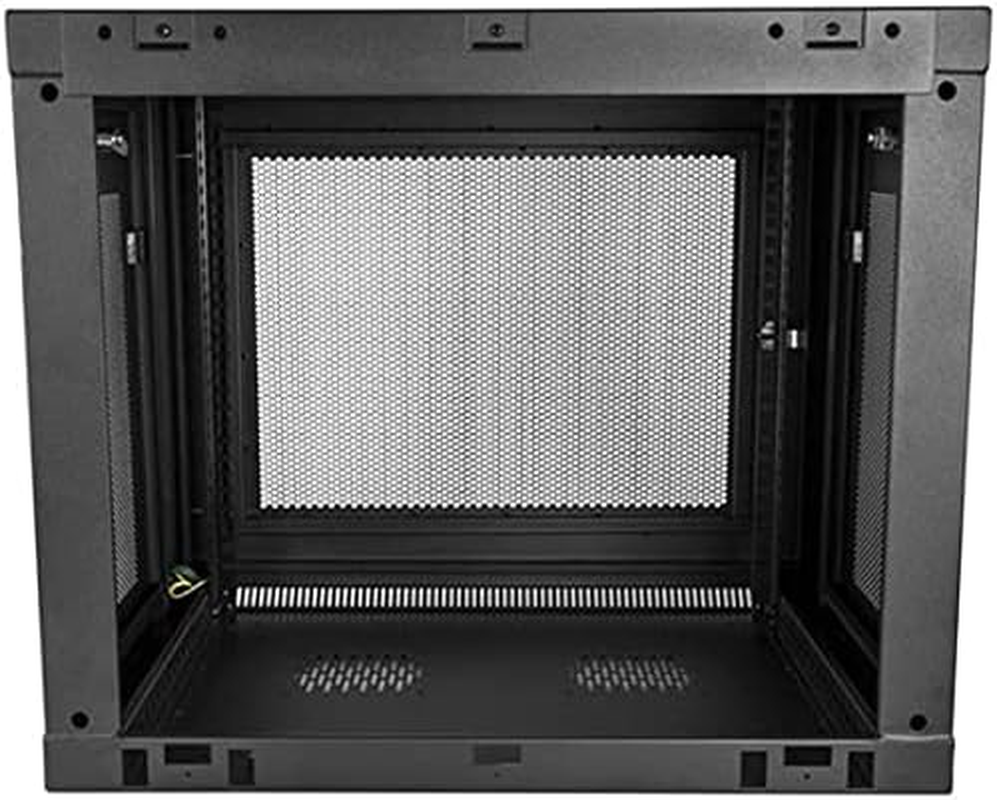 Startech.Com 2-Post 9U Wall Mount Network Cabinet W/ 1U Shelf, 19" Wall-Mounted Server Rack for It/Data Computer Equipment image number 3