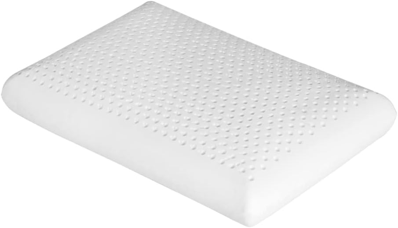 Dreamz Luxurious Soft Memory down Natural Latex Pillow Removable Cover, 2 Piece image number 4