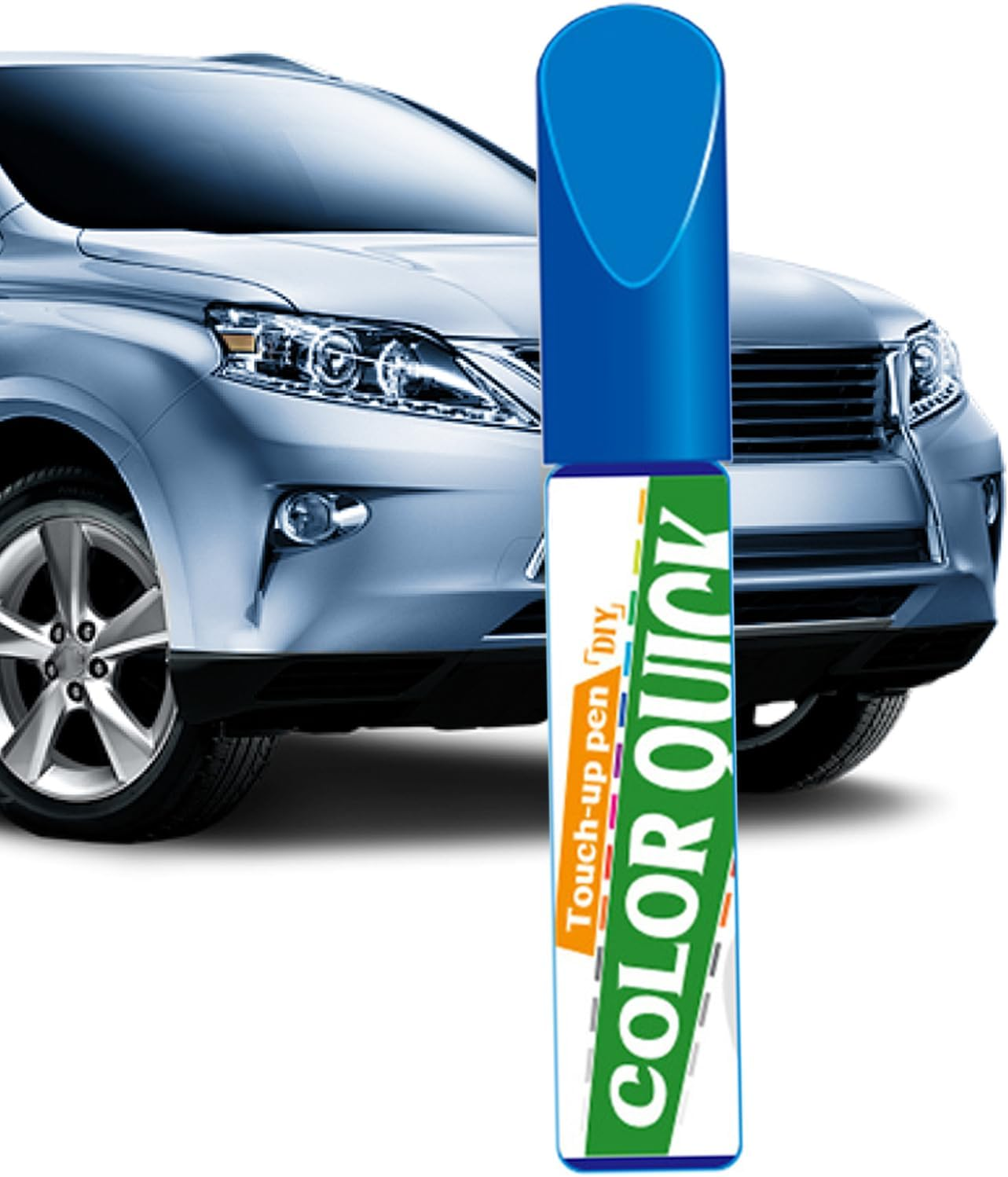 Car Scratch Repair Pen,Auto Paint Scratch Repair Pen | Quick Fix Quick Drying Care Automotive Blemish Remover for Exterior Rim Bumper All Car Colors - Black image number 4