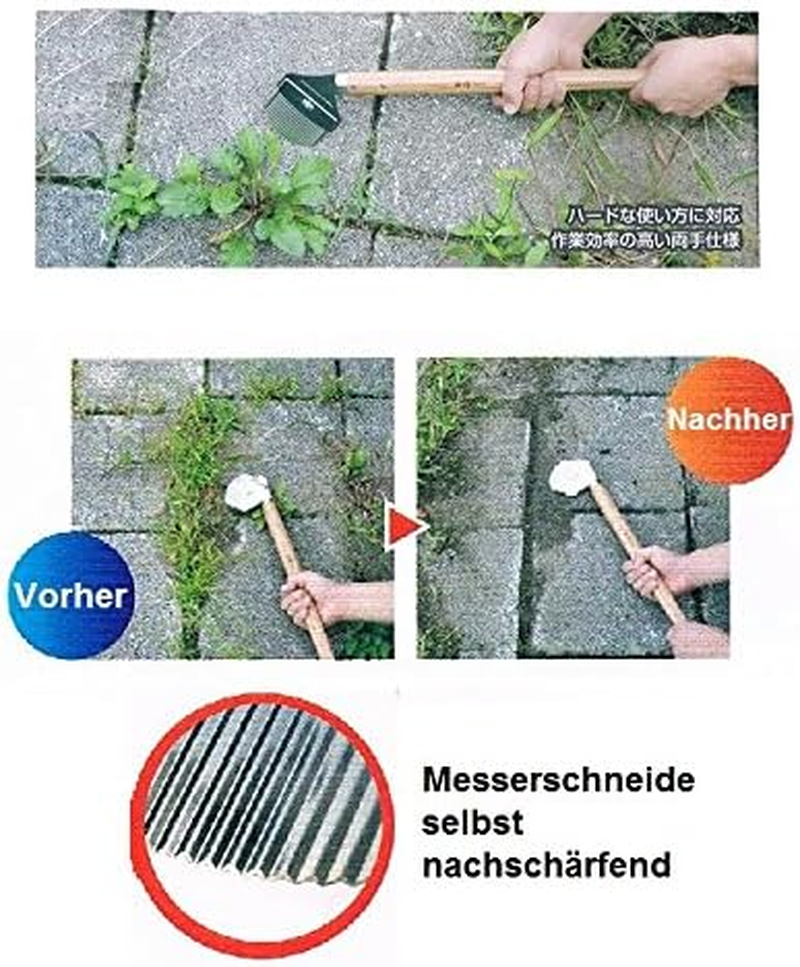 Nisaku Tomita Cutlery Weed Brush PRO No. 2516 M