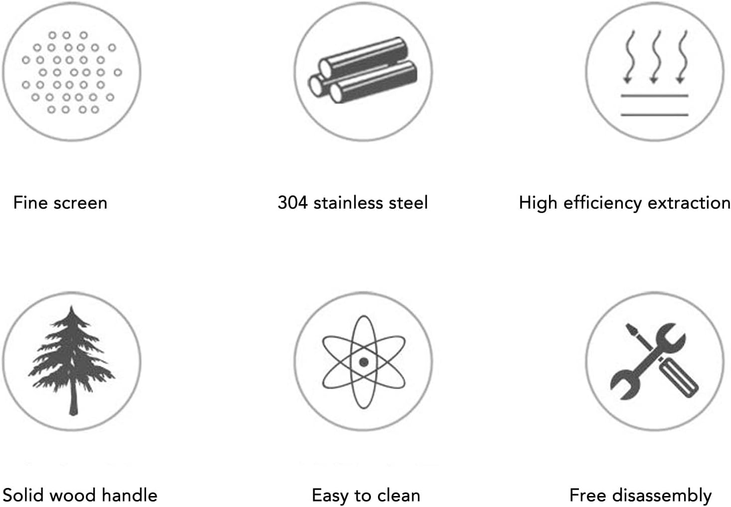 58Mm Bottomless Portafilter, Stainless Steel Naked Portafilter with 2 Ears & Wood Handle Coffee Portafilter for GAGGIA for Baby, for Classic, for Espresso Deluxe, for Evolution - Style 2 image number 4