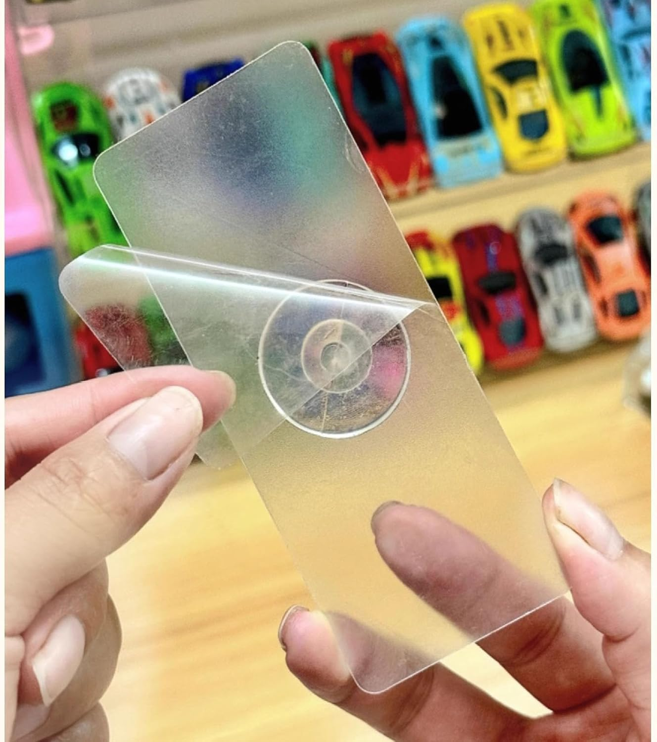 3 Layer Acrylic Wall Mount Display Case for Hot Wheels, 3-Tier Organizer Shelf Holds 27 Toy Cars, 1:64 Diecast Car Storage Organizer image number 1