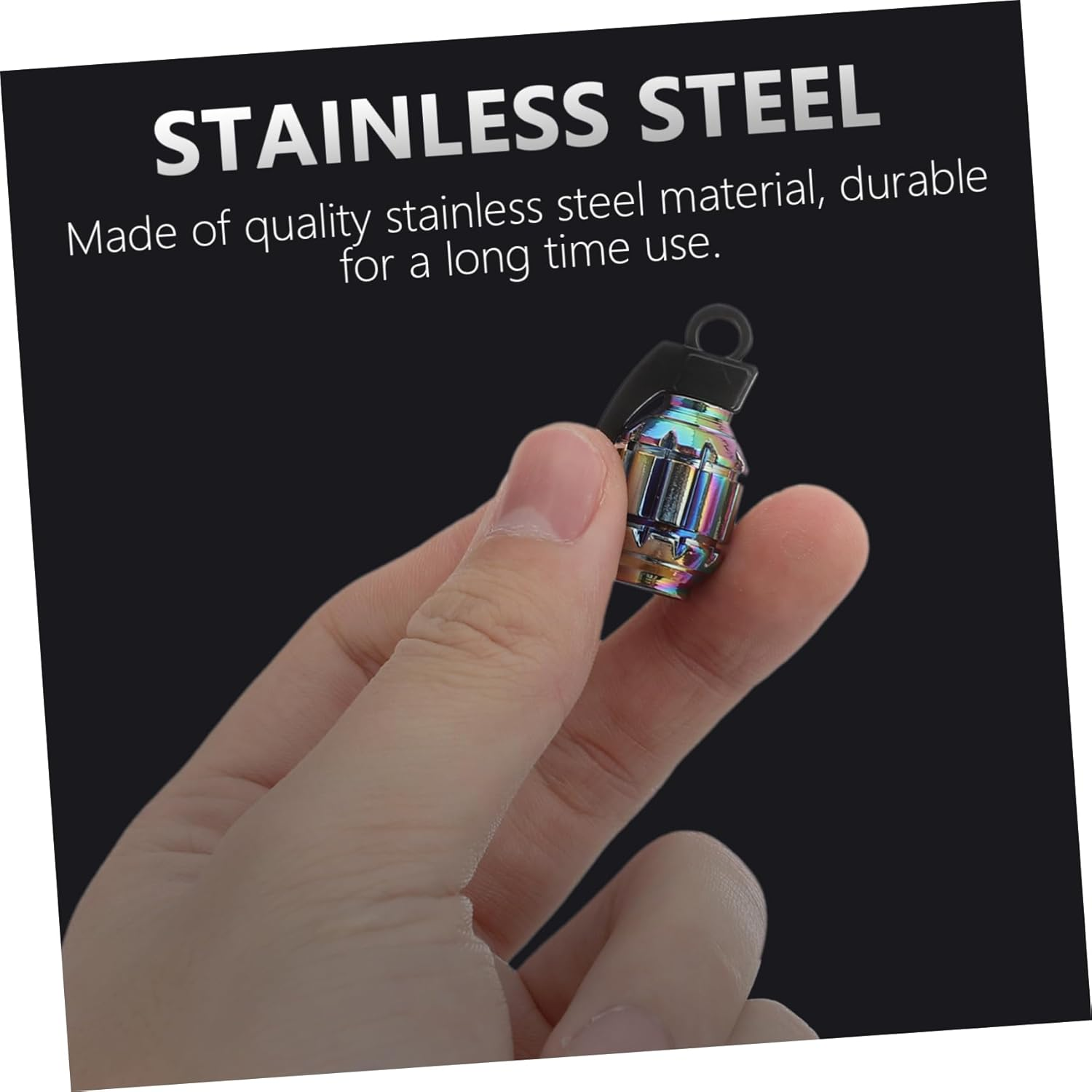 ULTECHNOVO 12Pcs Car Nozzle Caps Stainless Steel Tire Dust Covers Car Air Nozzle Caps for Tire Valve for Automotive Tyres Wheels image number 2