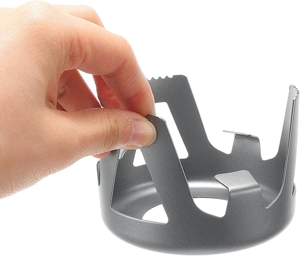 Camping Portable Stove Stand Alcohol Stove Rack Lightweight Aluminium Alloy Burner Shelf for Outdoor Cooking Easy Install Store image number 1