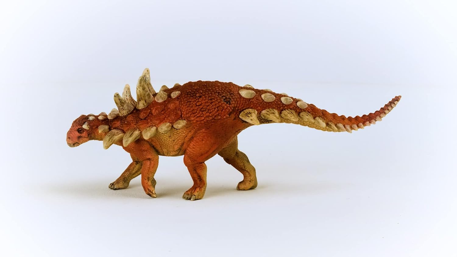 Schleich Dinosaurs - 7' Realistic Gastonia Dinosaur Figure &Acirc;&euro;&ldquo; Educational and Detailed Jurassic Red Dino Toy Figurine for Boys and Girls &Acirc;&euro;&ldquo; Durable Montessori Animal Toy for Kids Ages 4+ | 15036 image number 5