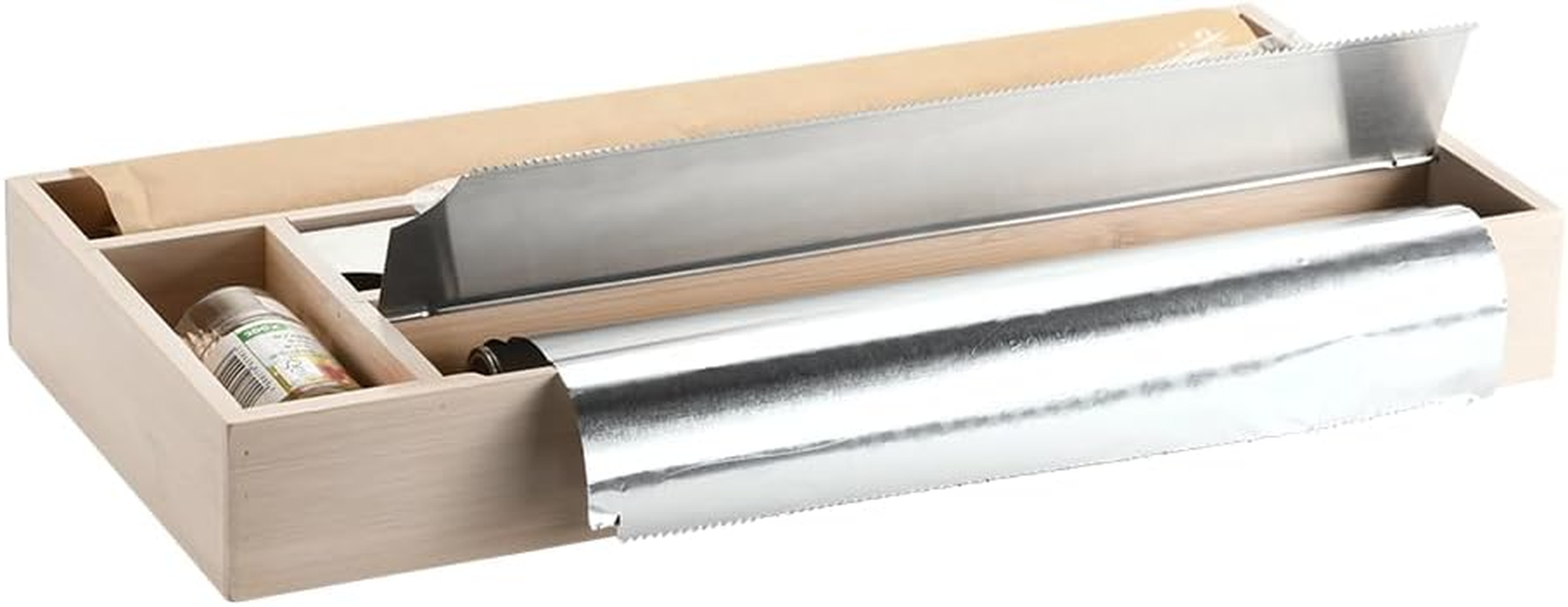 Kesper Foil Dispenser, Material: Bamboo, Dimensions: 42 X 19 X 5.4 Cm, Colour: Natural, 57041 13 image number 5