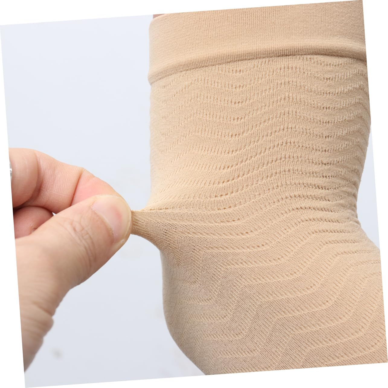 Outanaya Elastic Compression Arm Sleeves 2 Pack for Slimming Arm Shaper Arm Cuff Leg Compression Sleeve Skin-Friendly Material Improve Arm Circulati image number 3