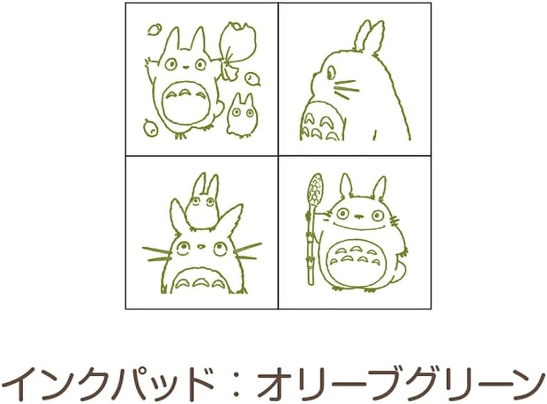 Beverly Ghibli My Neighbor Totoro Stamp Hanko Mini Stamp Medium Totoro SGM-013 image number 2
