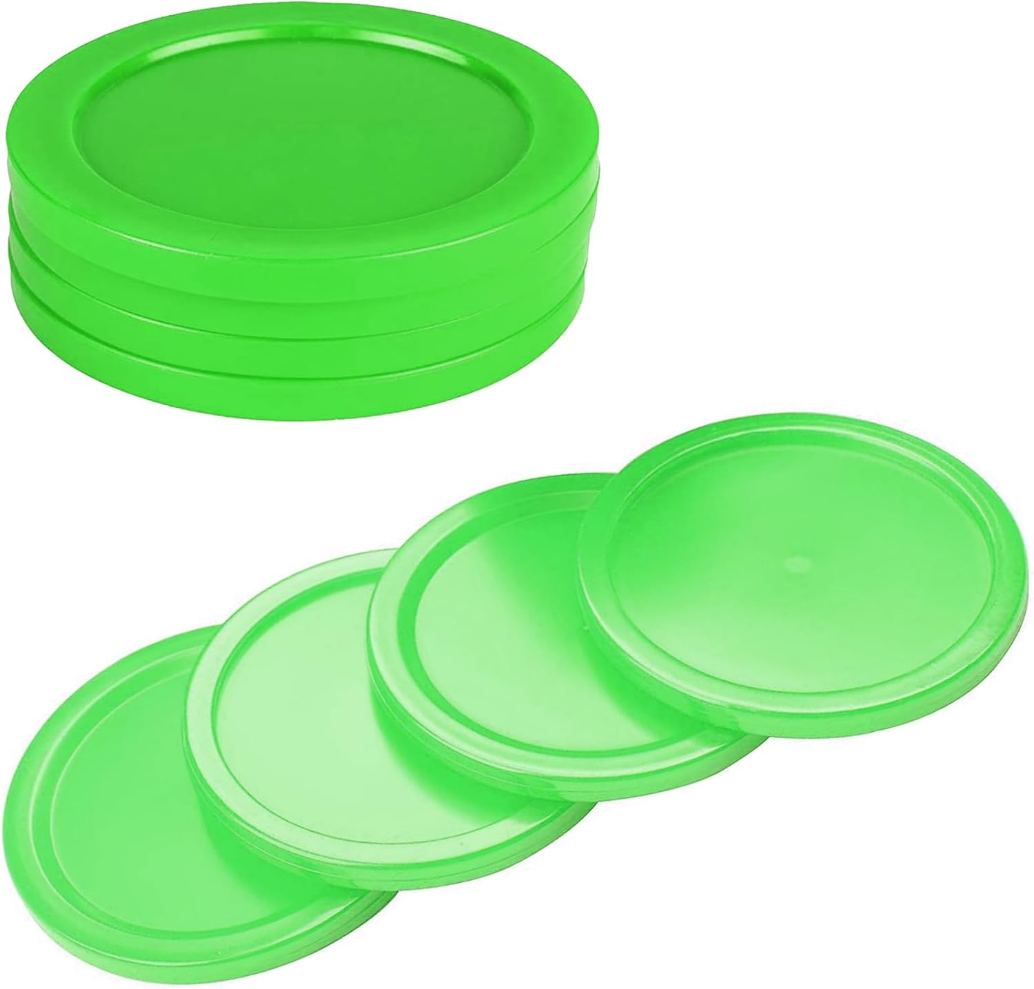 3.25 or 2.5 Inch Air Hockey Pucks - Professional, Durable Pucks for Large Tables - Compatible with Standard Pushers and Goals - Best Air Hockey Accessories for Fun and Entertainment by INSCOOL