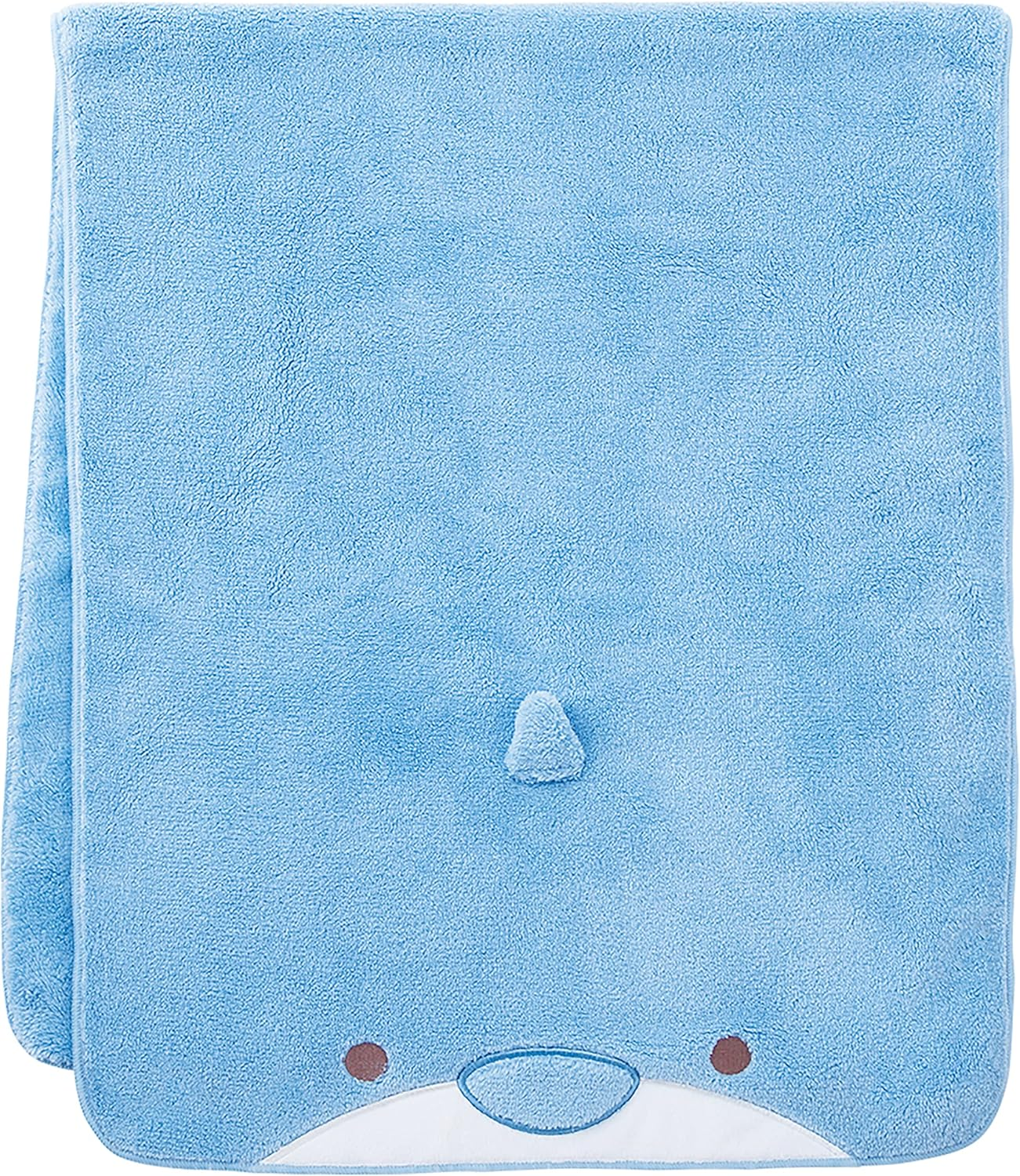 Liv Heart 17813-61 Hair Cap, Animal Towel, Dolphin (Total Length: Approx. 8.7 Inches (22 Cm), Absorbent, Quick Drying, Soft