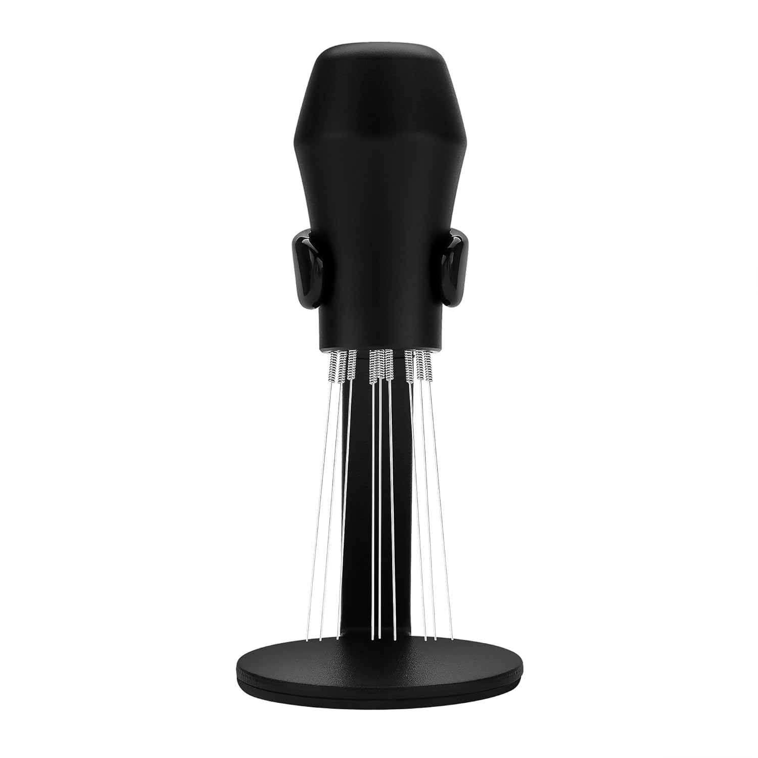 Normcore WDT Distribution Tool with Stand V3-9 Prong Needle Espresso Stirrer - 18 Needles 0.25Mm / 0.3Mm Thick Spring Wires - Weiss Distribution Technique - Anodized Aluminum Handle image number 3
