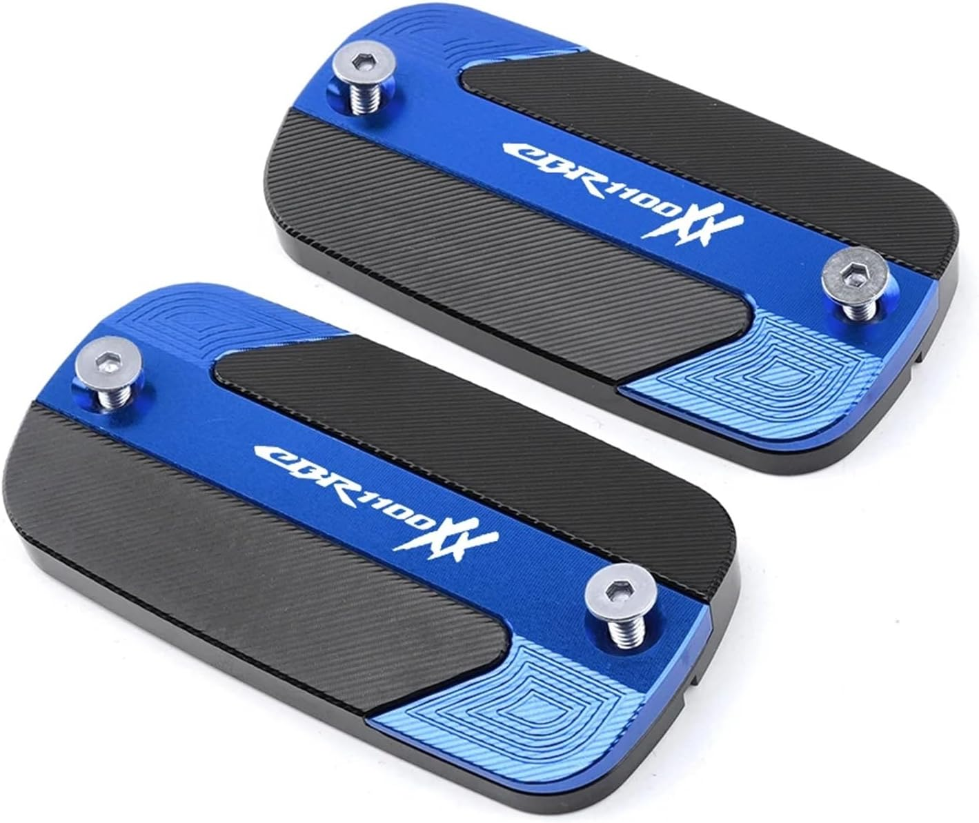 KJJKMJHU Fit for H0NDA CBR1100XX CBR 1100 XX Cbr1100Xx 1997-2004 Motorcycle Front Brake Fluid Reservoir Tank Cover NEW Oil Cup Cap(1 Piece Titanium)