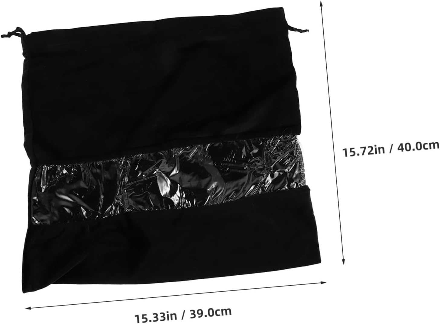 LOORGVEL Velvet Drawstring Hair Dryer Bag for Travel and Home Dustproof Storage Organizer for Hair Tools and Small Items Protective Multipurpose Pouch for Clothes and Accessories image number 3