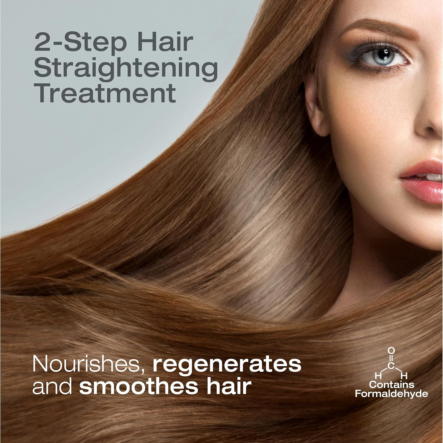 NK Professional Care Hair Straightener. Hair Straightening Treatment. Hair Surgery with Keratin That Acts in Just 40 Minutes. Step 1 and Step 2 Pack. 32Oz image number 3