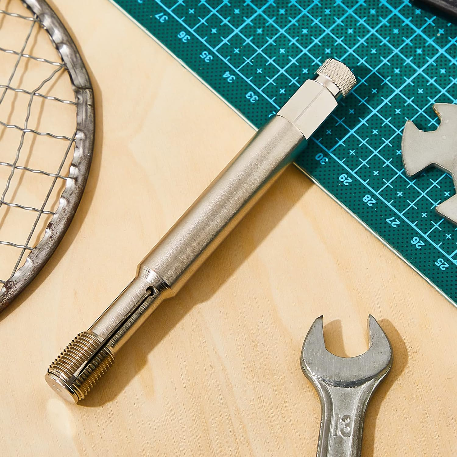 14 Mm Back Tap Spark Plug Thread Repair Tool Limited Access Spark Plug Thread Spark Plug Thread Repair Kit, 5.22 X 0.57 Inch image number 6