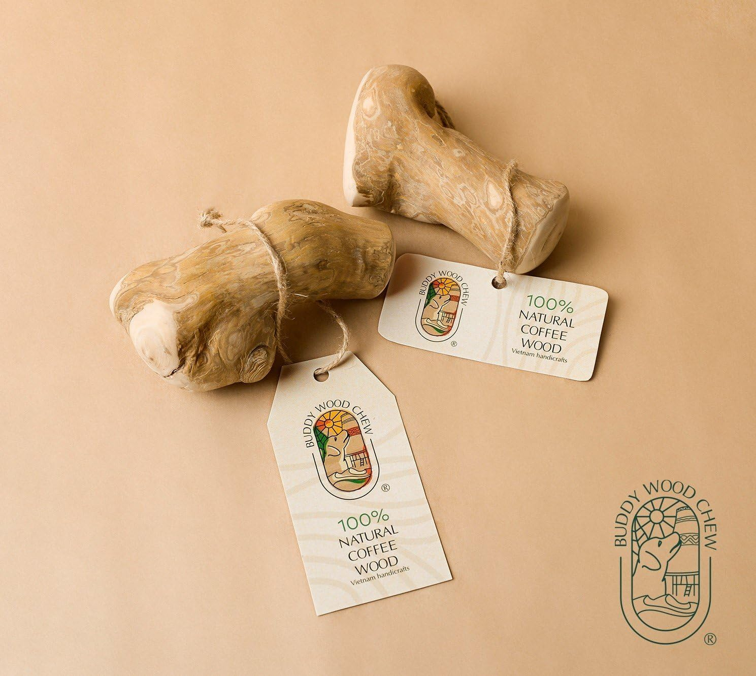 Dog Chew Elbow - Gorilla Chew, Large, Long Lasting Wood Chew for Dogs (M (Single))&hellip; image number 5