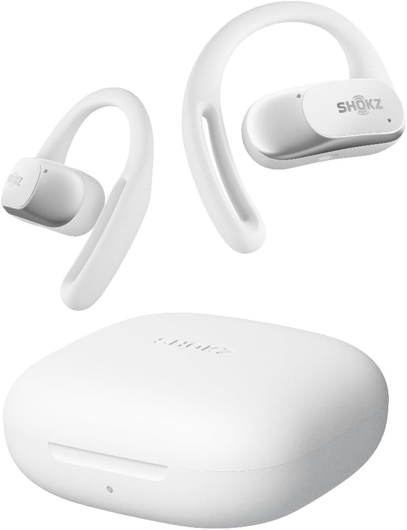 Shokz Openfit Air Open-Ear Headphones, White image number 3