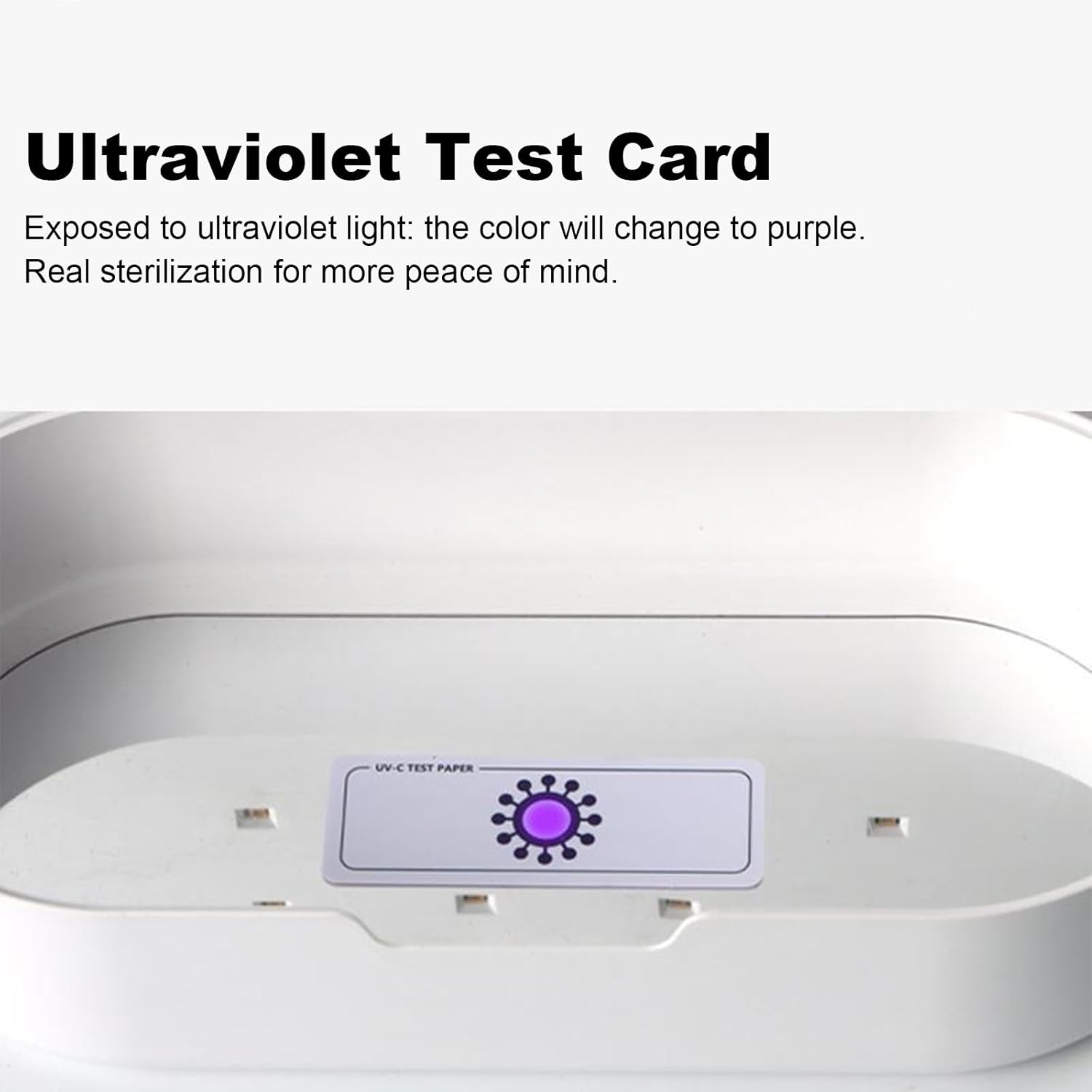 Bouzaak Nail Tools Sterilizer Box, Portable USB Intelligent Sterilizating Box for Manicure Salon,Tweezers,Tattoo,Scissors,Jewelry,Phone, Watch,Keys image number 2