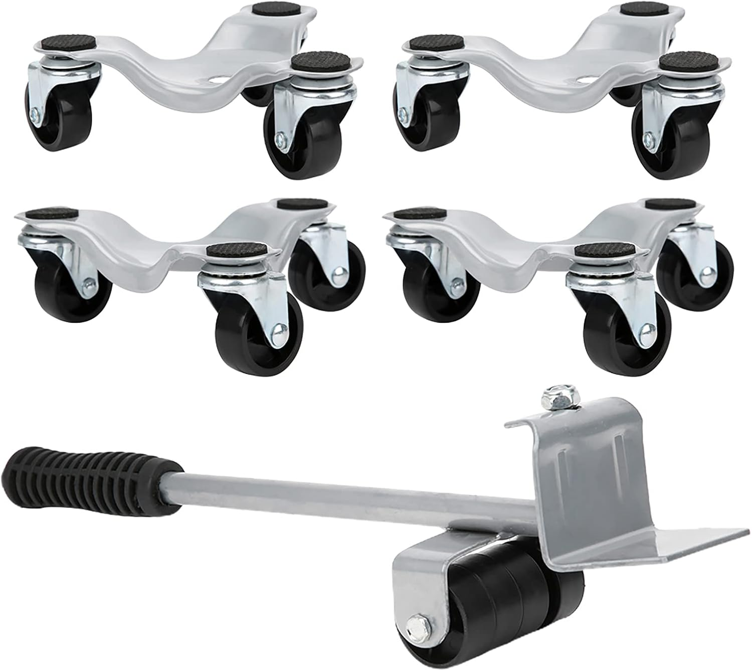 Leverage Principle Moving Tools Labor-Saving Mover, Furniture Transport Set, Heavy Object Transport for Furniture Transport Worker To image number 6