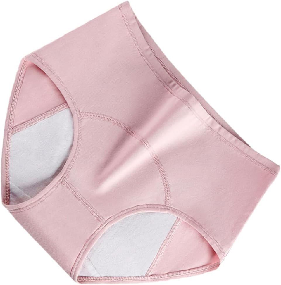 PACKOVE Leak Maternity Underwear Women Cotton Period Panties Mid-Waist Design Postpartum Briefs for Women image number 1