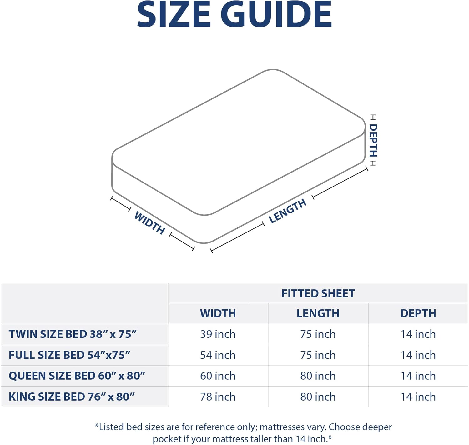 Cathay Home Luxury Wrinkle and Fade Resistant Double Brushed Ultra Soft Microfiber 14-Inch Standard Pocket Single Fitted Sheet, Blush, Twin