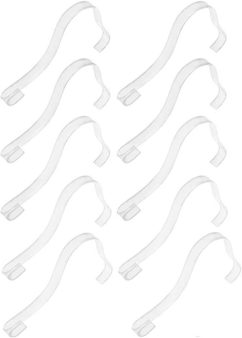 Lasenersm 10Pcs/5 Pair Acrylic Sandal Shoe Store Shoe Retail Shop Display Stand Shoe Supports Shaper Forms Inserts,Clear, Clear, 5 Pair (Pack of 1)