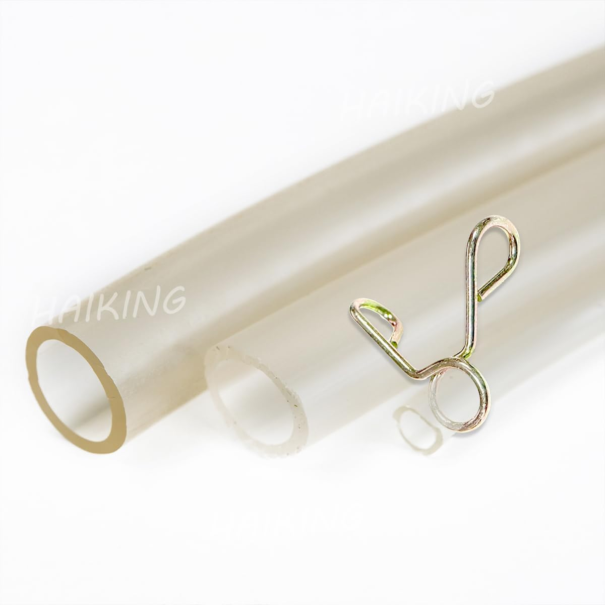 HAIKING Spring Hose Clamps, 10 PCS Fuel Line Hose Clips for Motorcycle, Scooter (4 Mm/0.15 In) image number 6