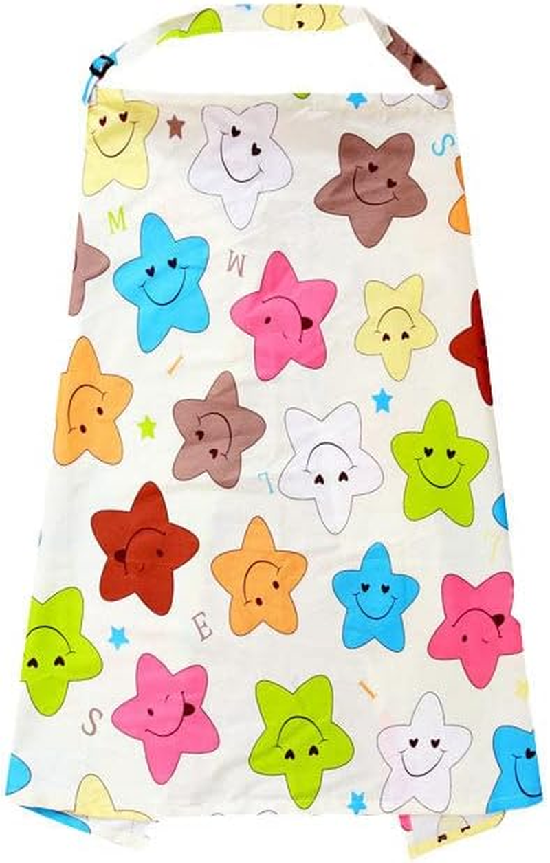 Nursing Cover with D-Ring Strap, Multifunction Baby Breastfeeding Nursing Cover Scarf Maternity Generous Blanket Mother Nursing Apron Full Coverage Adjustable Strap - Trendy & Lightweight, 100CM X 70CM