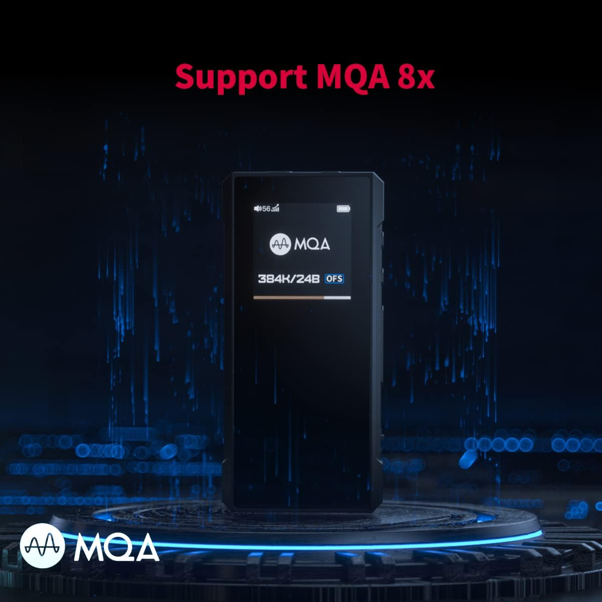 Fiio BTR7 Headphone Amp Bluetooth Receiver High Resolution Portable DAC Supports Mqa/Ldac/Aptx HD 384K/32Bit DSD256 for Phone/Pc/Car/Home Audio