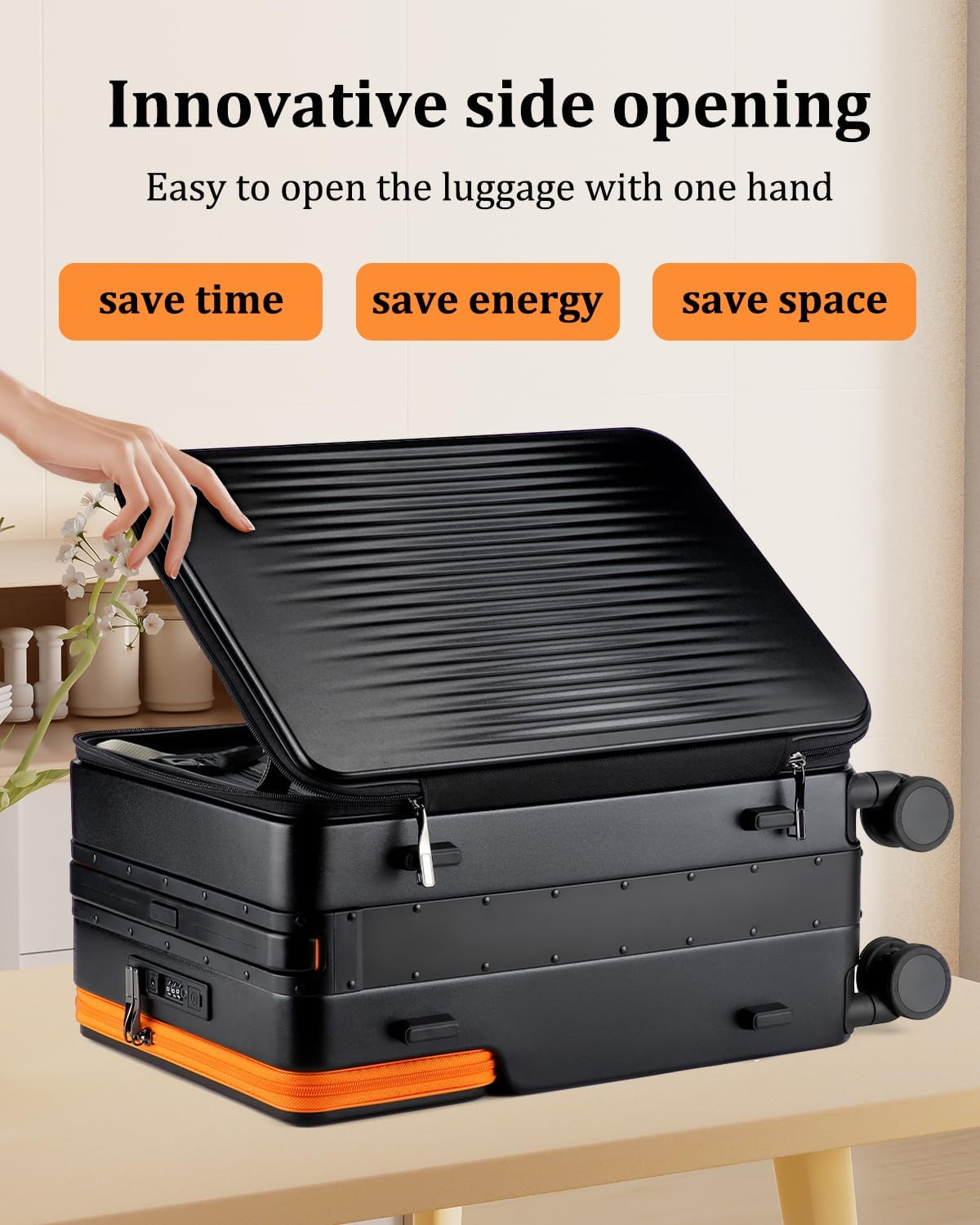 Joyway Carry on Luggage, Green, Carry on Luggage, Carry on Luggage - Green image number 6