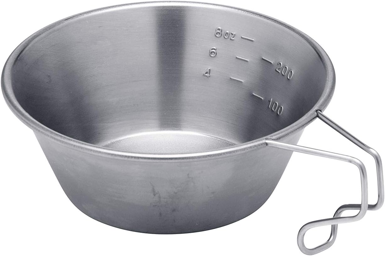 Snow Peak Ti-Backpackers Cup - Sturdy and Durable - Cooking and Measuring - 4.8 X 1.75 In image number 1